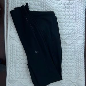 Lululemon black leggings size 8! Like new!